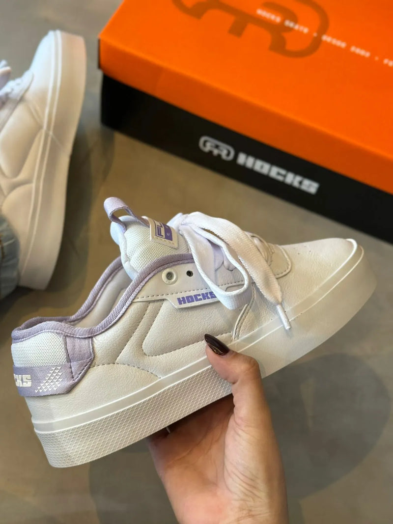 Hocks Flat Core Branco Lilac